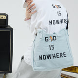 スラブバイオウォッシングキャンバスバッグ / SLUB BIO-WASHING CANVAS BAG-SKY