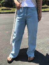 Cuddle denim pants
