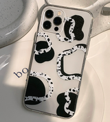 ミルクリングブラックフォーンケース / Milk Ring Black Phone Case