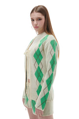 アーガイルカーディガン/ARGYLE CARDIGAN