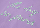ザデイインパリスショートスリーブTシャツT66/The Day in Paris Short Sleeve T66 Violet