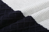 ストライプリブニットフーディ / STRIPE RIB KNIT HOODIE_LIGHT GREY