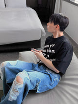 オープンビンテージデニムパンツ / open vinteage denim PT -1C