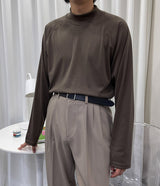 ラグランタートルネックTシャツ/SK Raglan turtleneck T-shirt (4 colors)