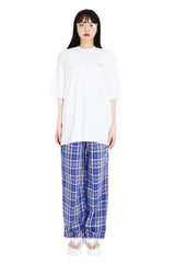 マタープリントラッシュオーバーショートスリーブTシャツ/Matter printing rash over short sleeve t-shirts (white)