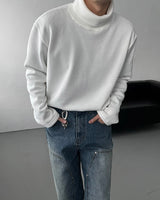 WAW Napping High-neck Turtleneck Knit T-shirt (7colors)