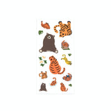 TIGER & BEAR MIX STICKERS (6538534912118)