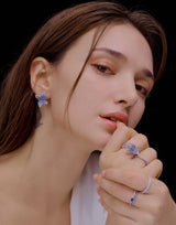 サファイア ウォーター ドロップ リング / Sapphire Water Drop Ring