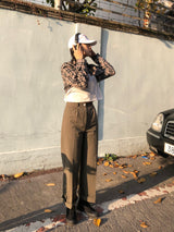 Mood basic crop t-shirt
