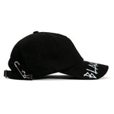 BBD Side Patch Graffiti Logo Cap (Black) (4642356428918)
