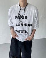 オウンキャピタルレタリング半袖Tシャツ