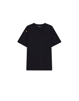 YELLOW TAP REGULAR FIT T-SHIRT BLACK (6691420307574)