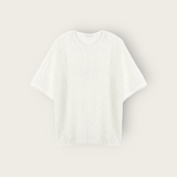 ユニークモヘアショートスリーブTシャツ