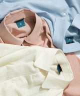 ステッチストライプシャツ/Stitch Stripe Shirt S114 Indy Pink