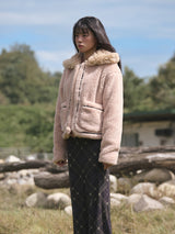 Fur-collar Dumble Jumper