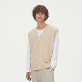 BUTTONS KNIT VEST_BEIGE (6612831305846)