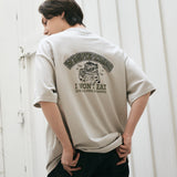 クロッフルKKAHO Tシャツ/Croffle KKAHO T51 Light Gray (6566889554038)