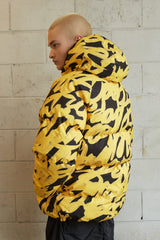 スワーリングロゴフーディーウェルロンパーカ/BSR2223FWJK002 SWIRLING LOGO  HOODIE WELLON PARKA YELLOW