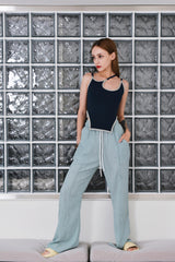 バンディングブートカットパンツ / banding bootcut pants