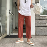 レイヤードスリットコットンノースリーブタンク / Layered Slit Cotton Sleeveless Tank (3 colors)