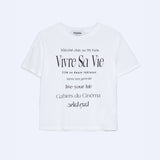 VIVRE SA VIE T-shirts Women (6589182836854)