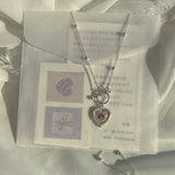 Stamp necklace