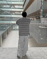 ストライプアンゴラニット / Striped Angora Knit