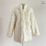 23FW ハニーフェイクファージャケットコート