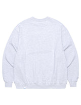 ブークルカレッジスウェットシャツ/BOUCLE COLLEGE SWEATSHIRT LIGHT GREY(CV2CFUM469A)