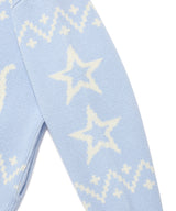 CATS ZIP UP CARDIGAN SKY BLUE(CV2DFUK680A)
