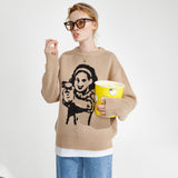 Gungirl Knit [Beige] (6610307678326)