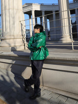 Am High Glossy Hood Jacket (3color)