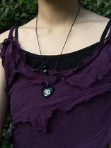 Heart AUM - Wood