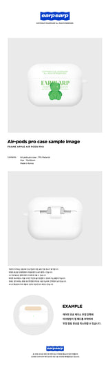 LITTLE JELLY COVY-WHITE(AIR PODS PRO-COLOR JELLY) (6610805358710)