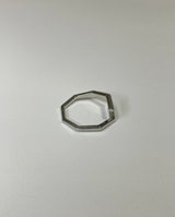 ヘクサゴンクロスリング / hexagon cross ring (925silver)