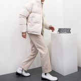 2WAYベルベットショートダウンジャケット / [Unisex] Two-way Velvet Short Down Jacket (11 colors)