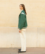 バーシティスタジャン/RCH varsity stadium Jacket green