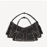 OUT POCKET BOSTON BAG LARGE