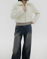 モヘアクロップジャンパー / Mohair Crop Jumper (2color)