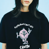 FUZZY SS TEE WHITE(CV2CMUT503A) (6691116449910)