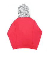 Punk leopard hoodie - Hotpink (4622102331510)
