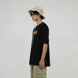 ニューウェーブ 1/2 Tシャツ / NEW WAVE 1/2 T SHIRT (BLACK)