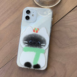 シャミズ　スケッチサムキャットスマホケース