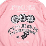 ロゴフーディ / BSR2223FWPO013 BS MULTI LOGO HOODIE PINK