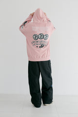ロゴフーディ / BSR2223FWPO013 BS MULTI LOGO HOODIE PINK