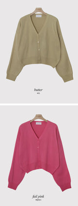 BC Simple V-neck Knit Cardigan (10color)