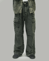 Stae cargo denim pants