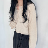 Round Neck Cardigan