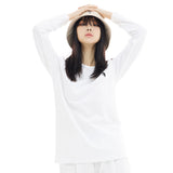 ベーシックマシュマロロングスリーブT/BASIC MARSHMALLOW LONG-SLEEVED T-WHITE