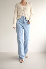 ケイリージーンズ / KALEY JEANS / LONG STRAIGHT DENIM PANTS